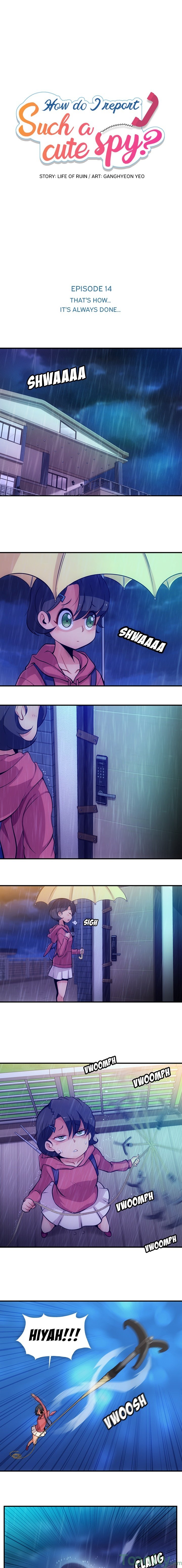 Such a Cute Spy Manhwa - Chapter 14 Page 0