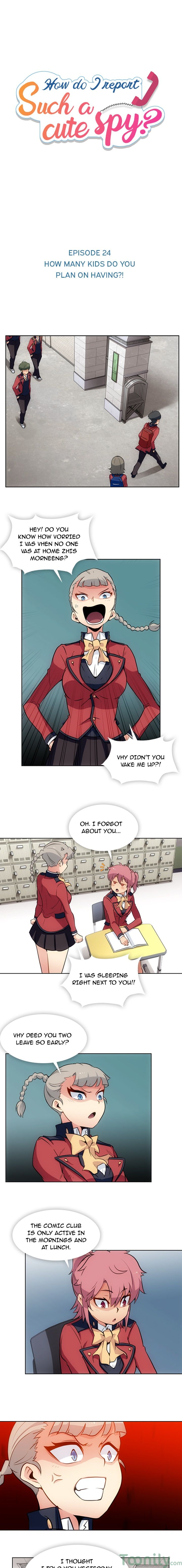 Such a Cute Spy Manhwa - Chapter 24 Page 0