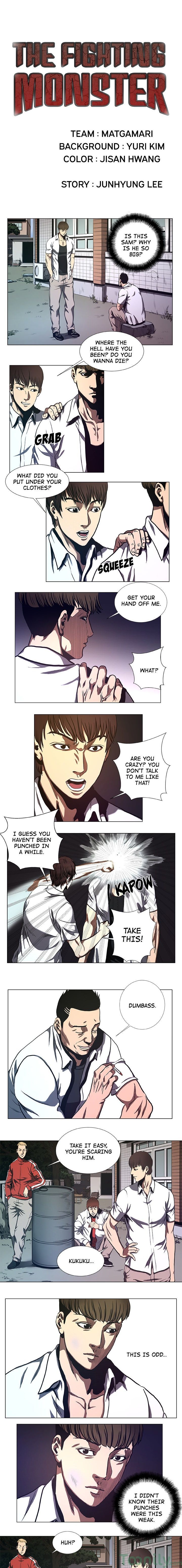 The Fighting Monster Manhwa - Chapter 34 Page 0