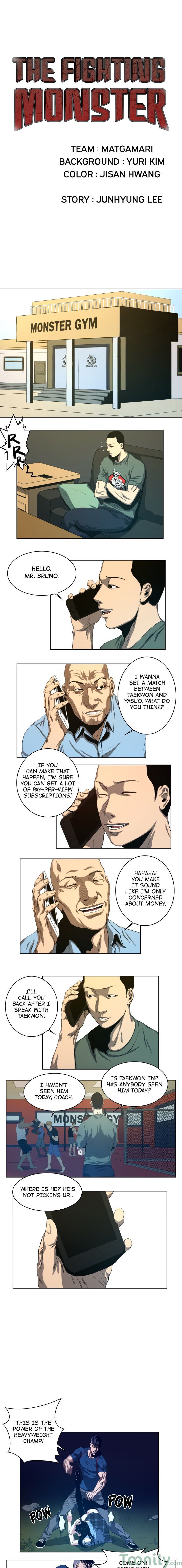 The Fighting Monster Manhwa - Chapter 23 Page 0