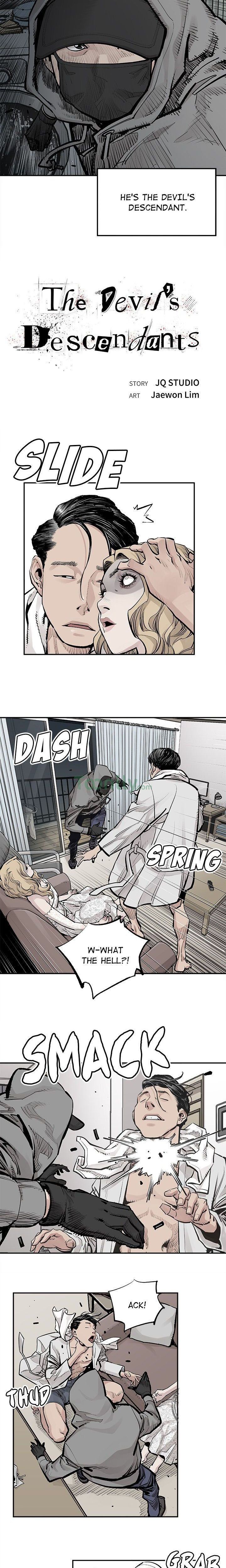 The Devil's Descendants Manhwa - Chapter 18 Page 1