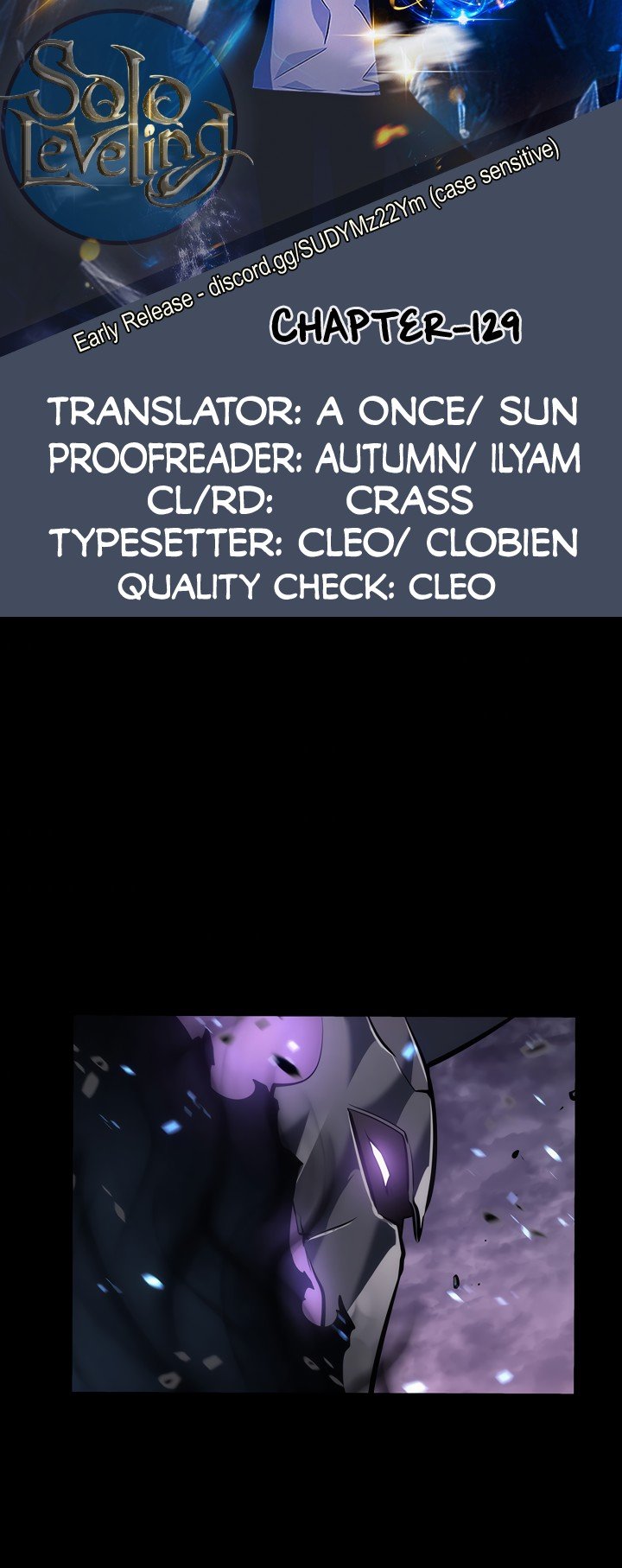 Solo Leveling Manhwa - Chapter 129 Page 1