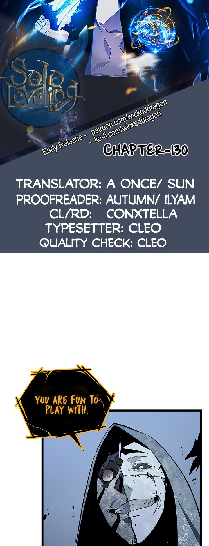 Solo Leveling Manhwa - Chapter 130 Page 2