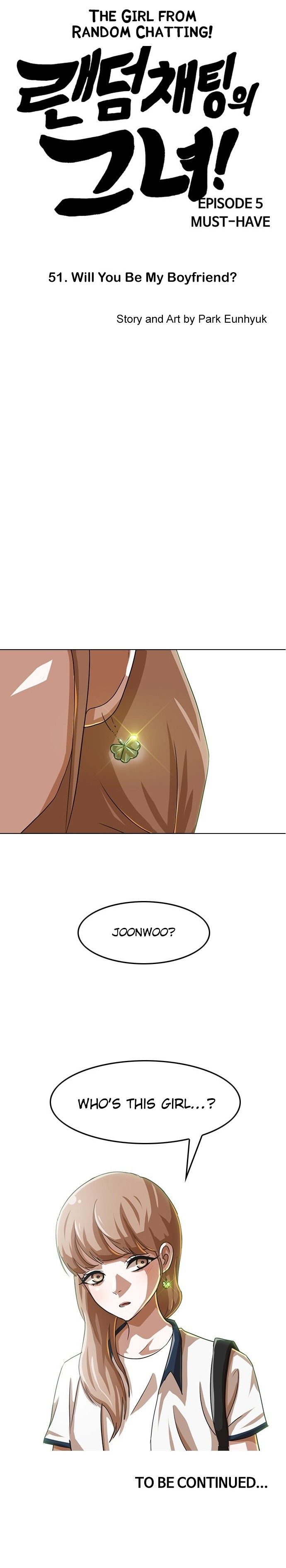 The Girl from Random Chatting! Manhwa - Chapter 51 Page 17