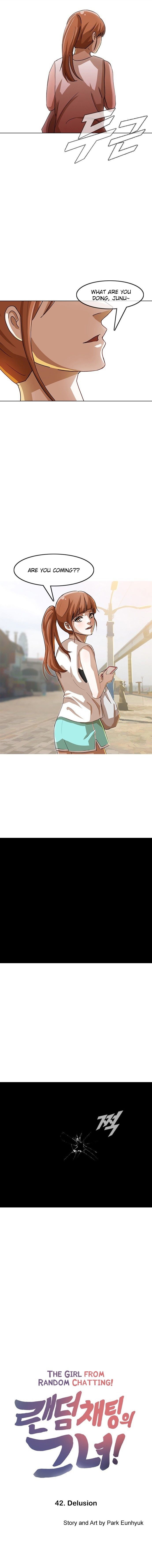 The Girl from Random Chatting! Manhwa - Chapter 42 Page 1