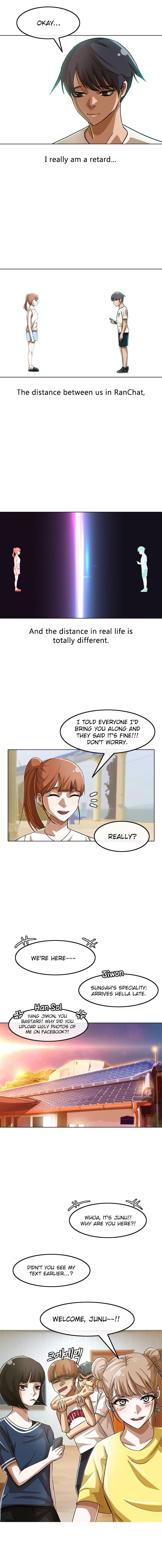 The Girl from Random Chatting! Manhwa - Chapter 42 Page 4
