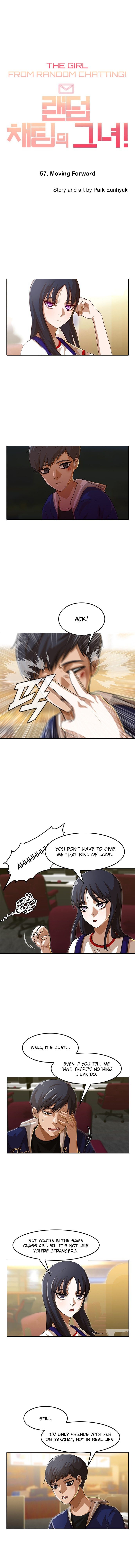 The Girl from Random Chatting! Manhwa - Chapter 57 Page 1