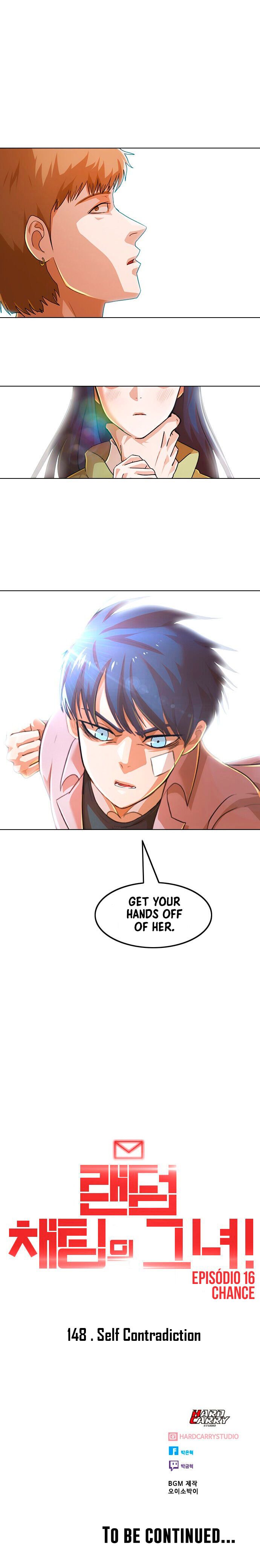 The Girl from Random Chatting! Manhwa - Chapter 148 Page 56