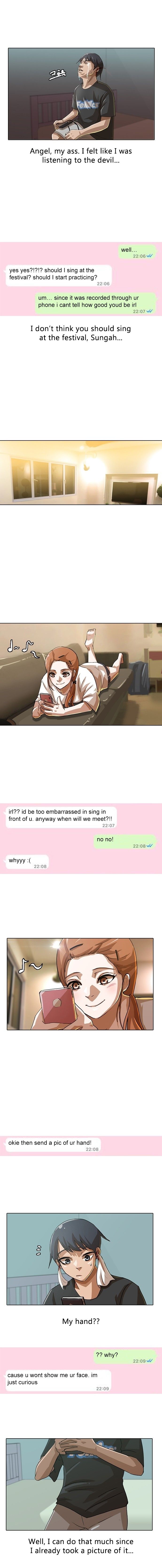 The Girl from Random Chatting! Manhwa - Chapter 28 Page 2