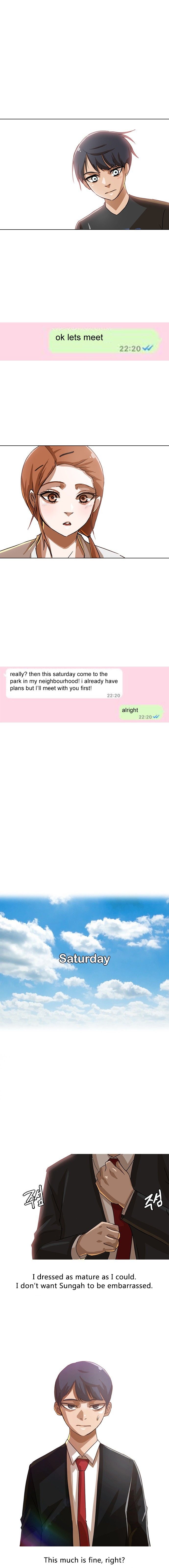 The Girl from Random Chatting! Manhwa - Chapter 28 Page 9