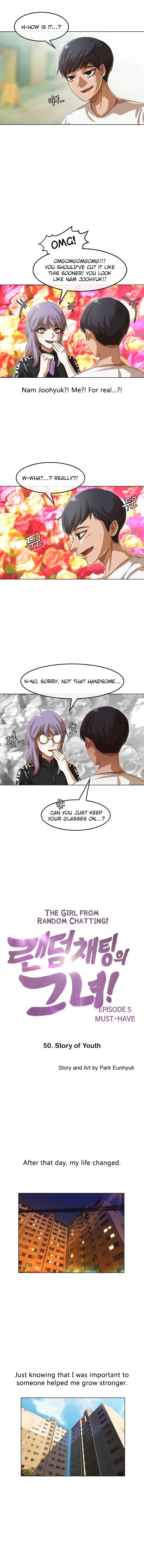 The Girl from Random Chatting! Manhwa - Chapter 50 Page 1