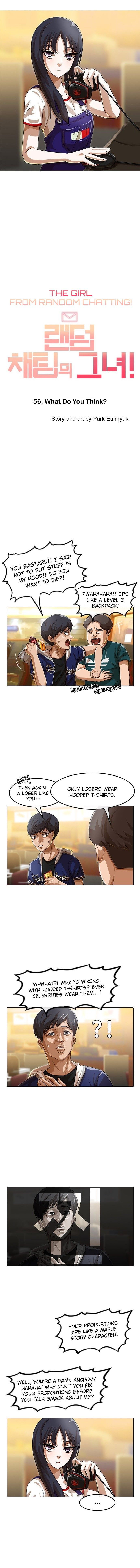 The Girl from Random Chatting! Manhwa - Chapter 56 Page 1