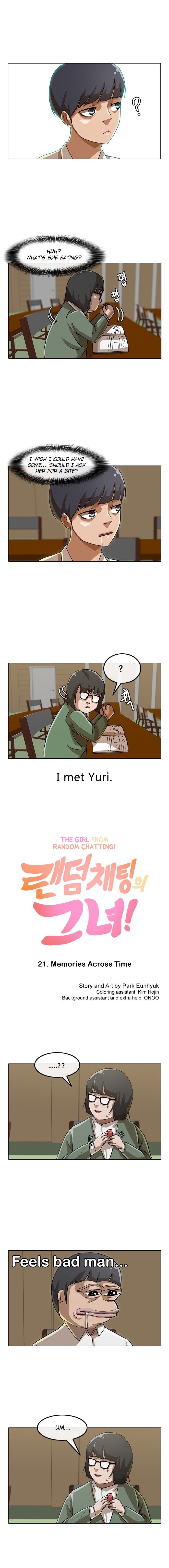 The Girl from Random Chatting! Manhwa - Chapter 21 Page 0