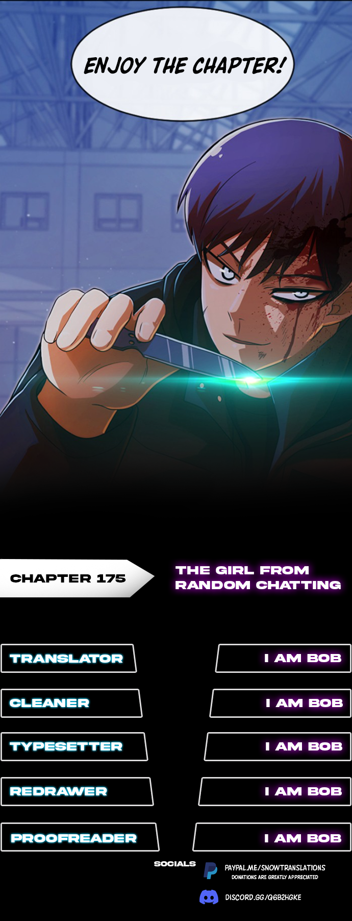 The Girl from Random Chatting! Manhwa - Chapter 175 Page 0