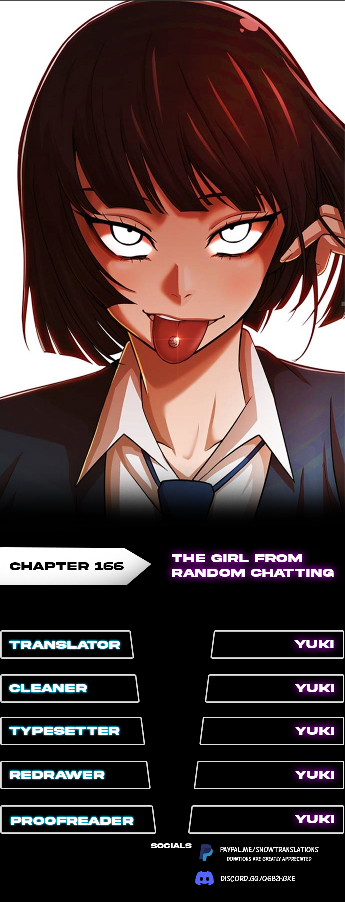 The Girl from Random Chatting! Manhwa - Chapter 166 Page 0