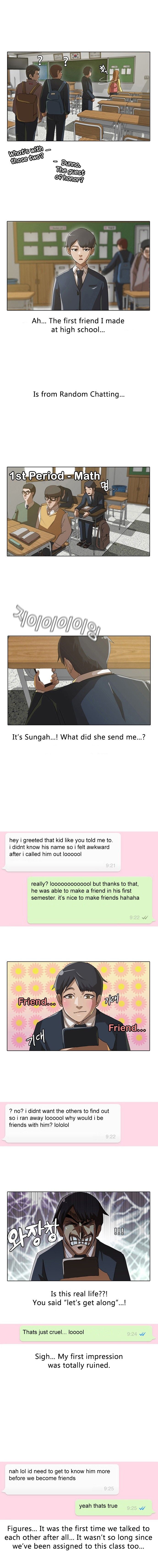 The Girl from Random Chatting! Manhwa - Chapter 2 Page 2
