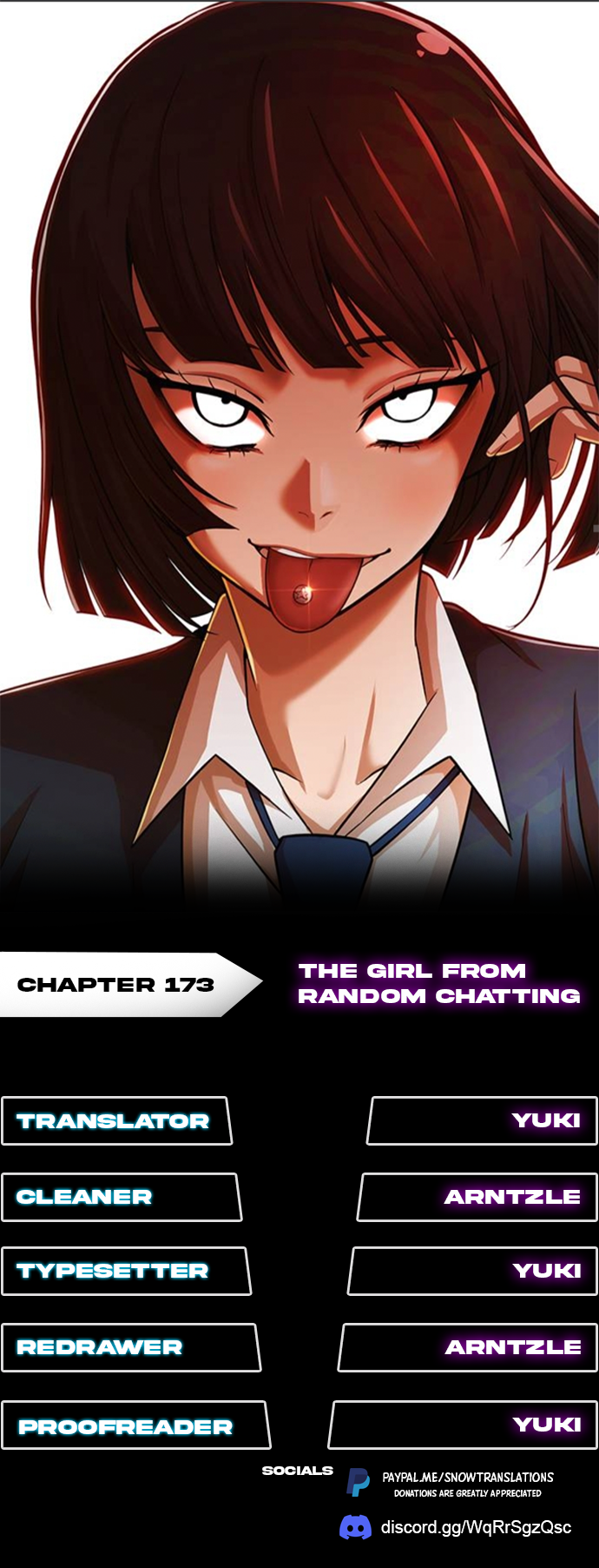 The Girl from Random Chatting! Manhwa - Chapter 173 Page 0