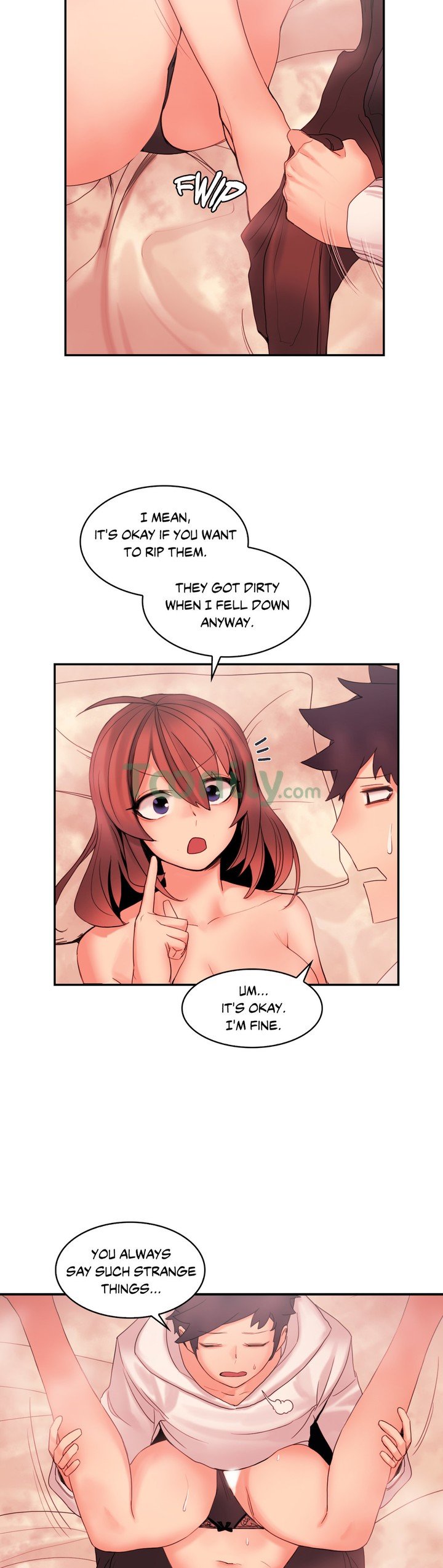 The Girl That Got Stuck in the Wall Manhwa - Chapter 11 Page 6