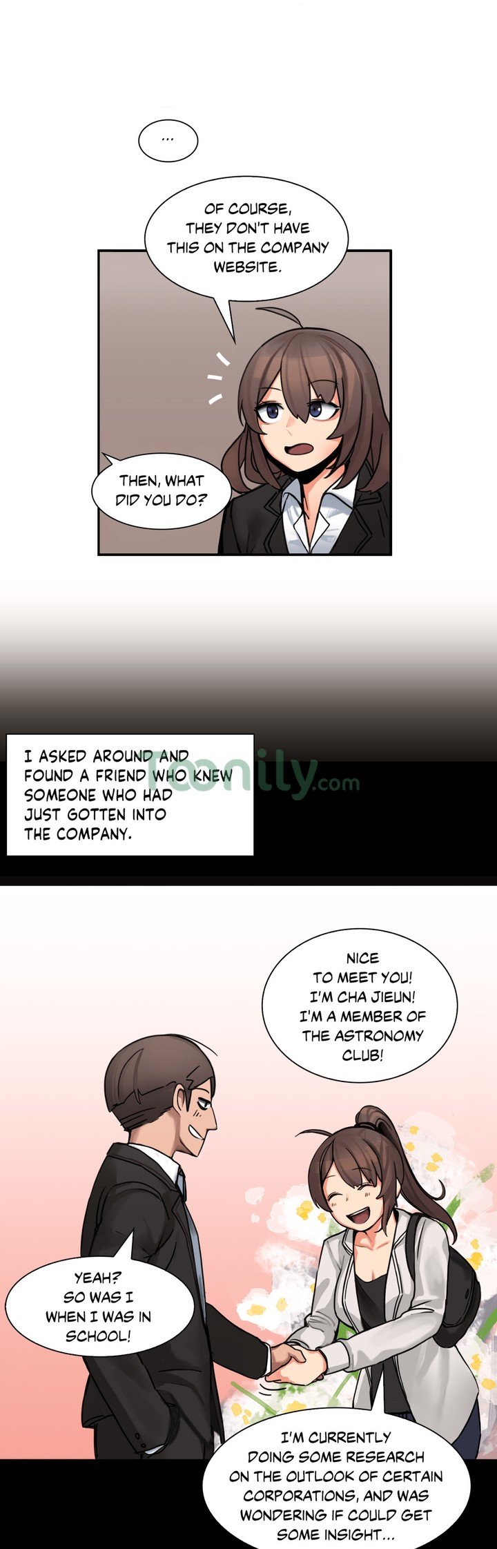 The Girl That Got Stuck in the Wall Manhwa - Chapter 3 Page 10