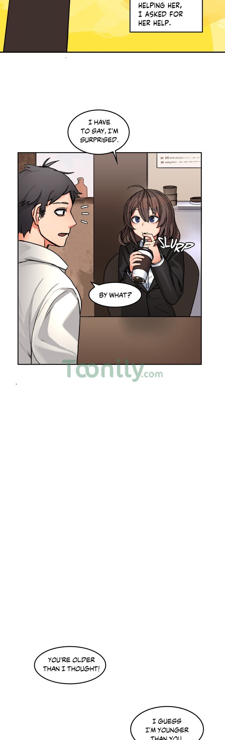 The Girl That Got Stuck in the Wall Manhwa - Chapter 3 Page 1