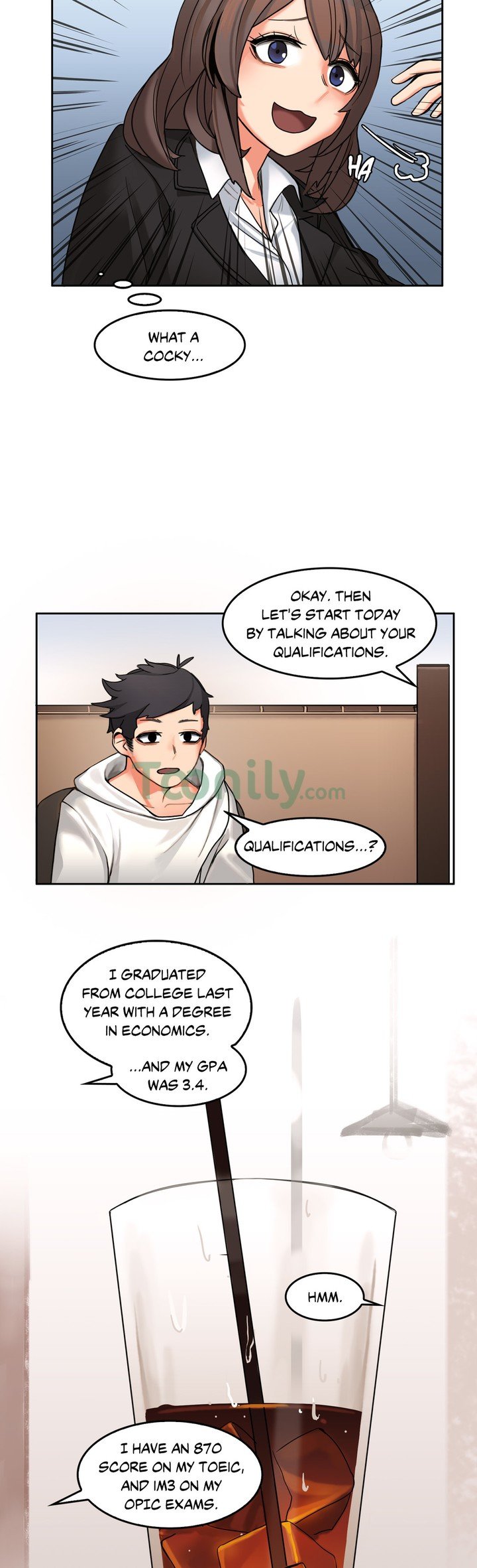 The Girl That Got Stuck in the Wall Manhwa - Chapter 3 Page 4