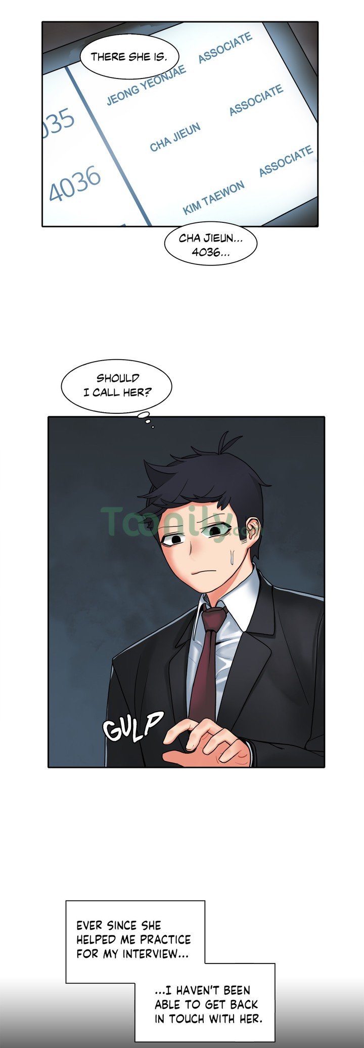 The Girl That Got Stuck in the Wall Manhwa - Chapter 6 Page 12