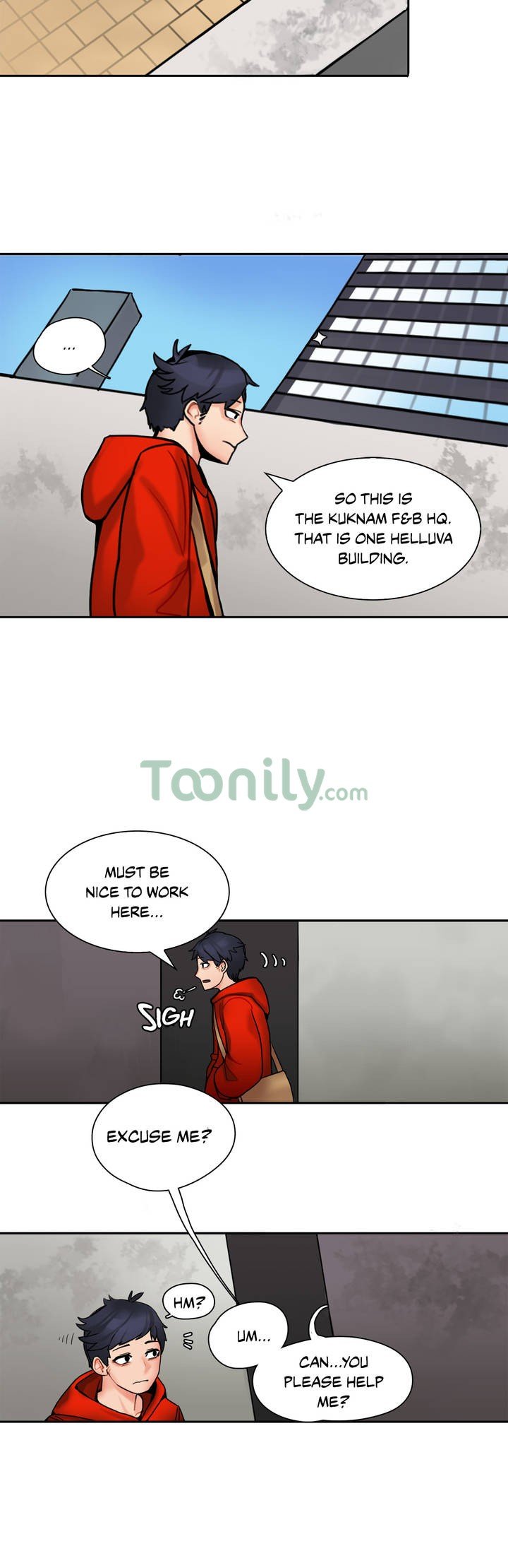 The Girl That Got Stuck in the Wall Manhwa - Chapter 1 Page 9