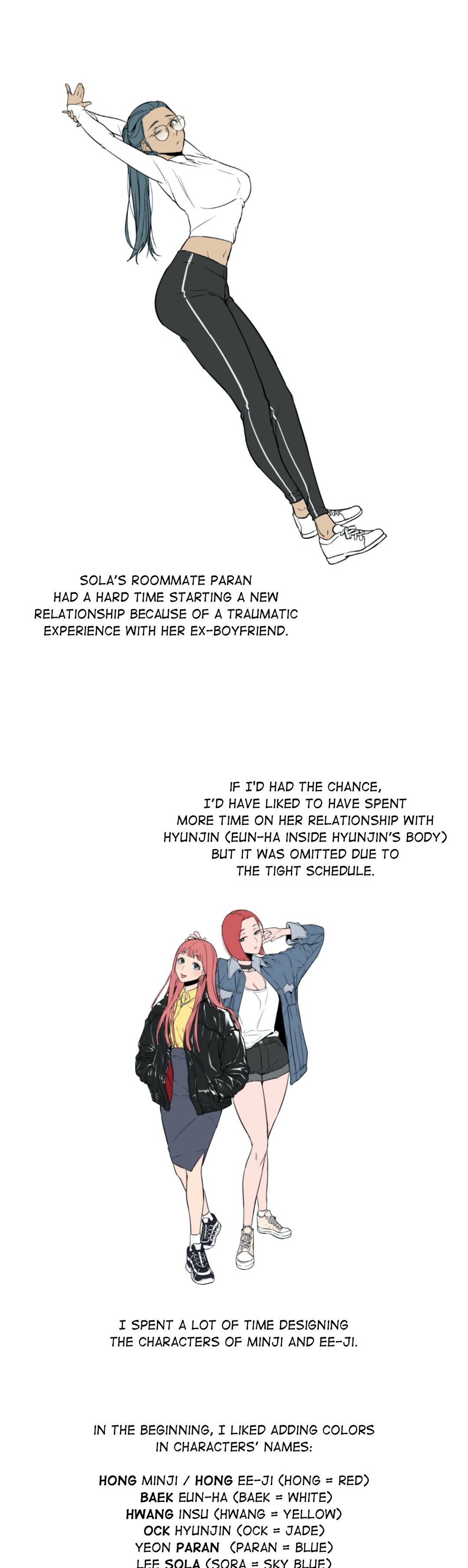 Man Up, Girl! Manhwa - Epilogue - Creator's Note Page 7