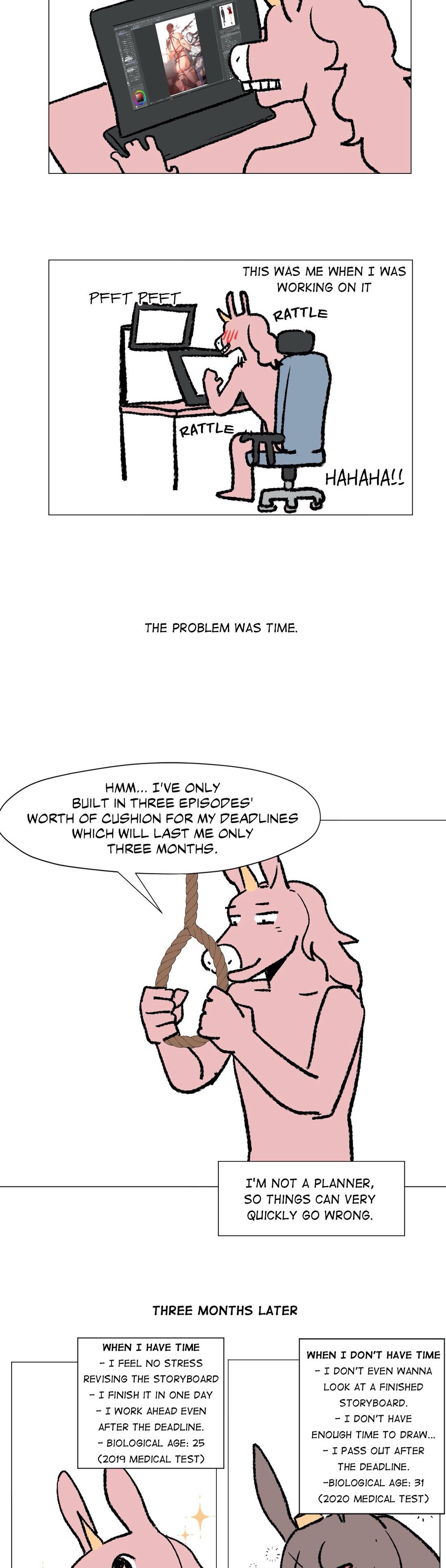 Man Up, Girl! Manhwa - Epilogue - Creator's Note Page 11