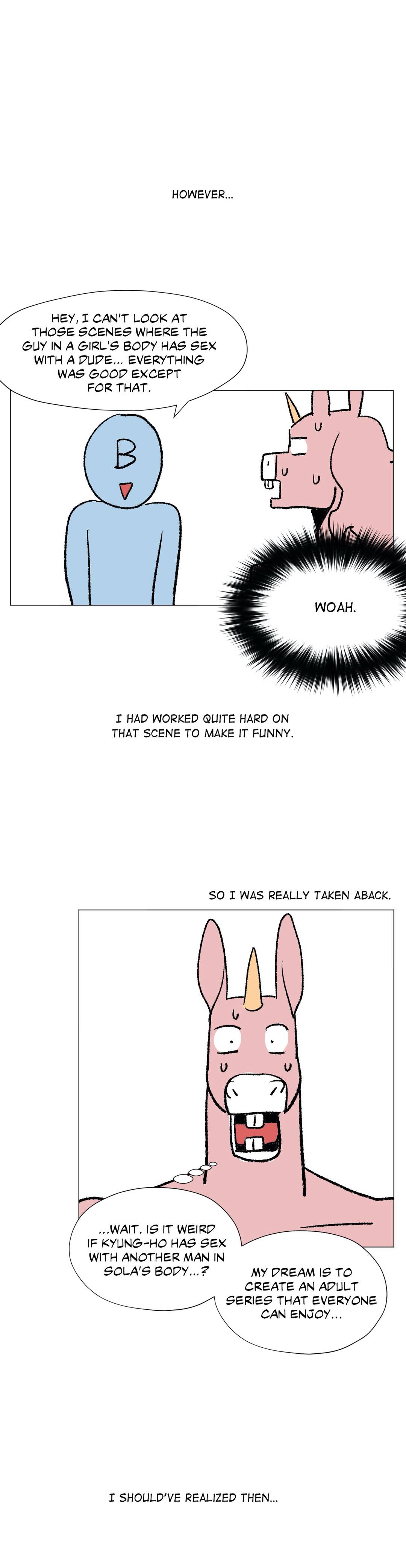 Man Up, Girl! Manhwa - Epilogue - Creator's Note Page 14