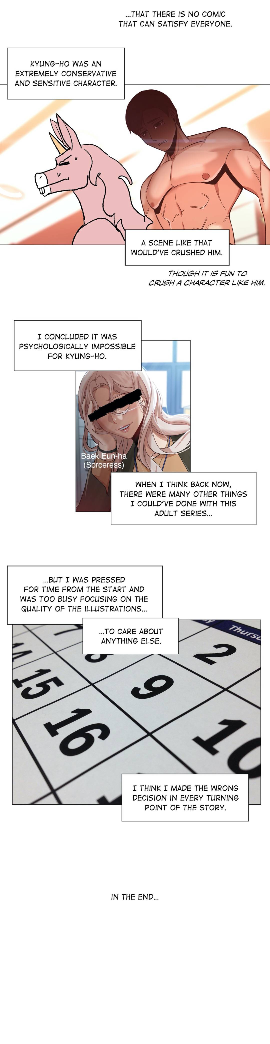 Man Up, Girl! Manhwa - Epilogue - Creator's Note Page 15