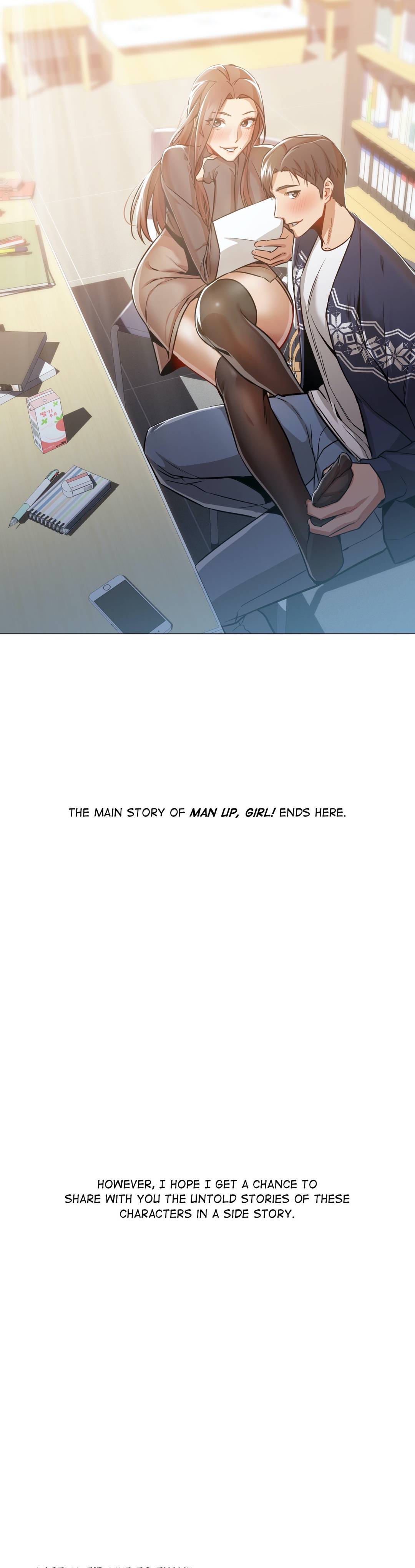 Man Up, Girl! Manhwa - Epilogue - Creator's Note Page 20