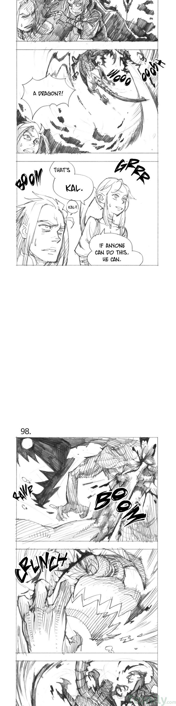 4 Cut Hero Manhwa - Chapter 100.5 Page 4