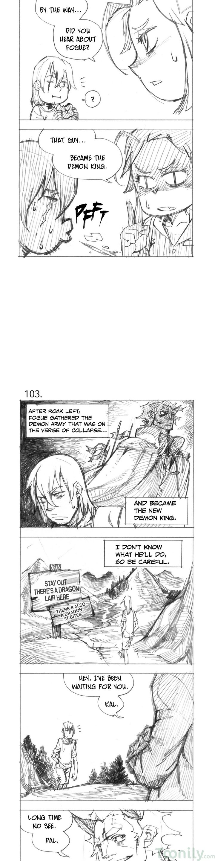 4 Cut Hero Manhwa - Chapter 100.5 Page 11