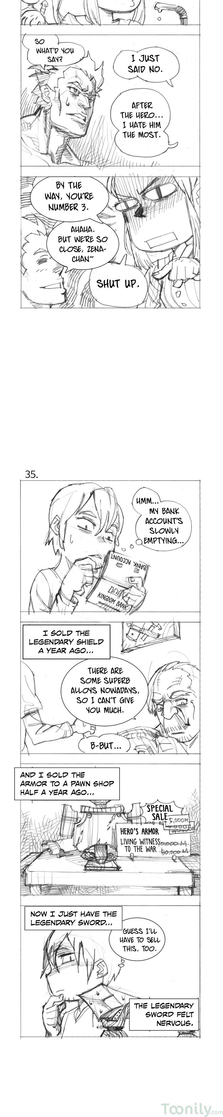 4 Cut Hero Manhwa - Chapter 100.5 Page 7