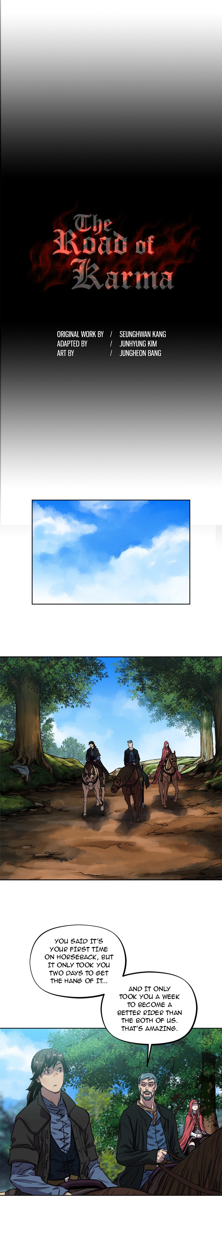 The Road of Karma Manhwa - Chapter 34 Page 0