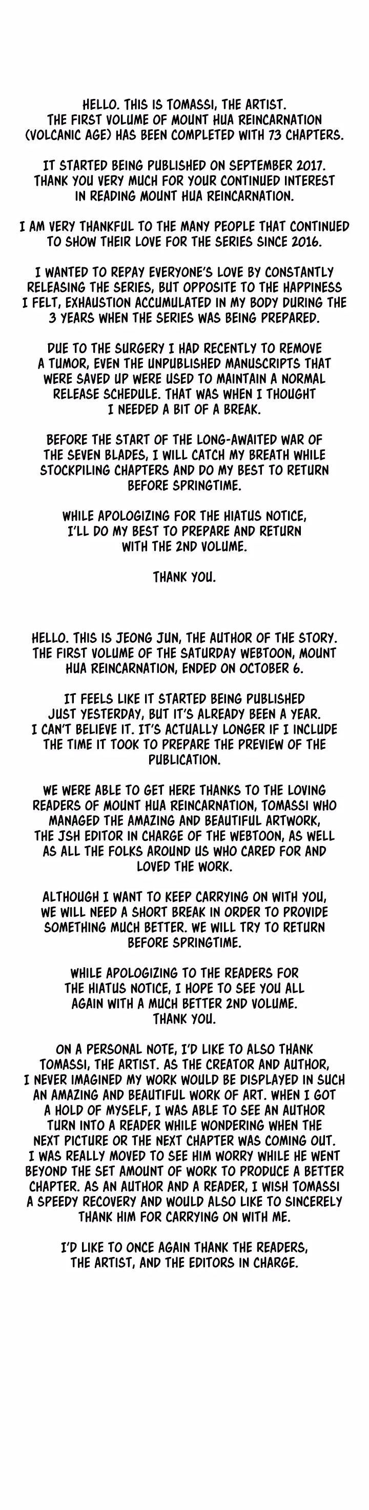 Volcanic Age Manhwa - Chapter 73 Page 38