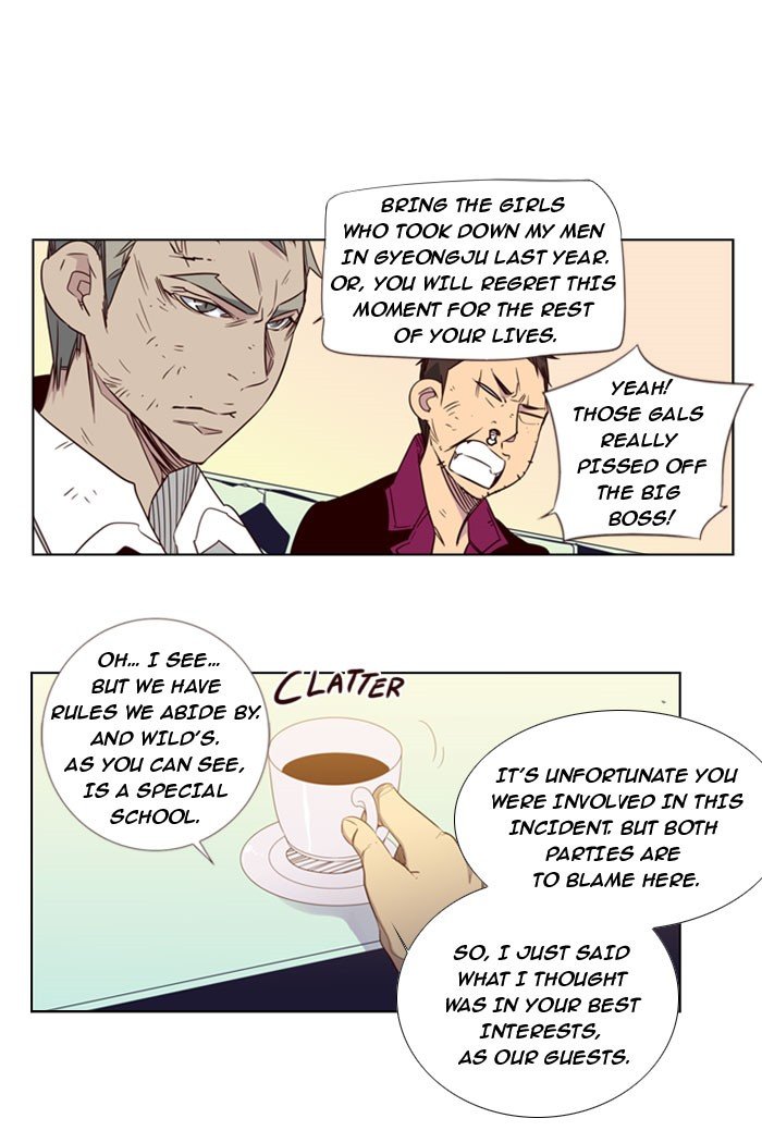 Girls of the Wild's Manhwa - Chapter 71 Page 9