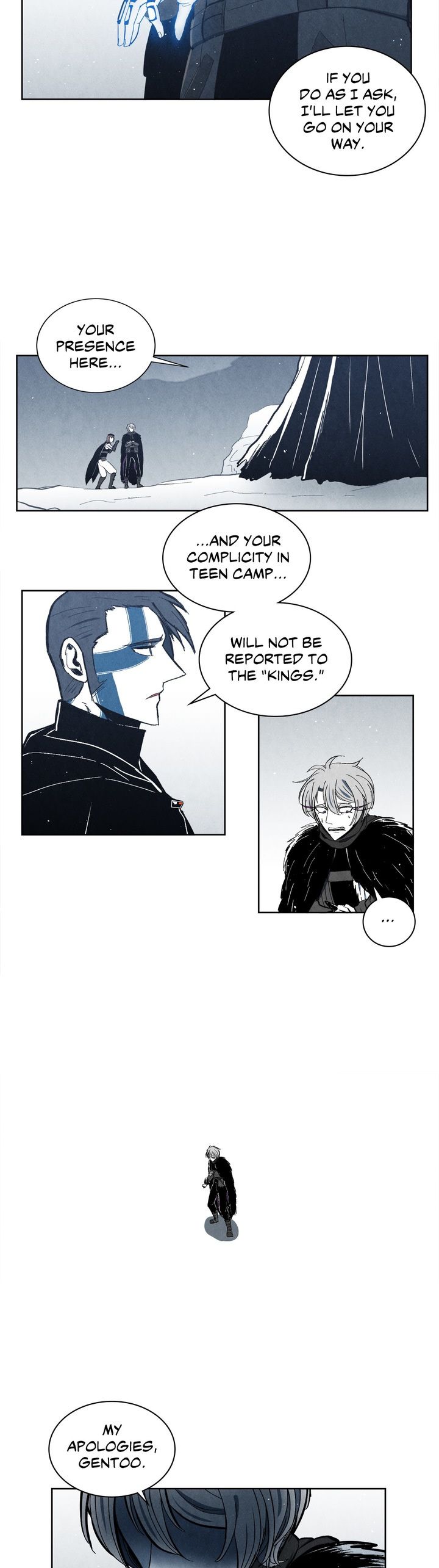 The Ashen Snowfield Manhwa - Chapter 21 Page 1