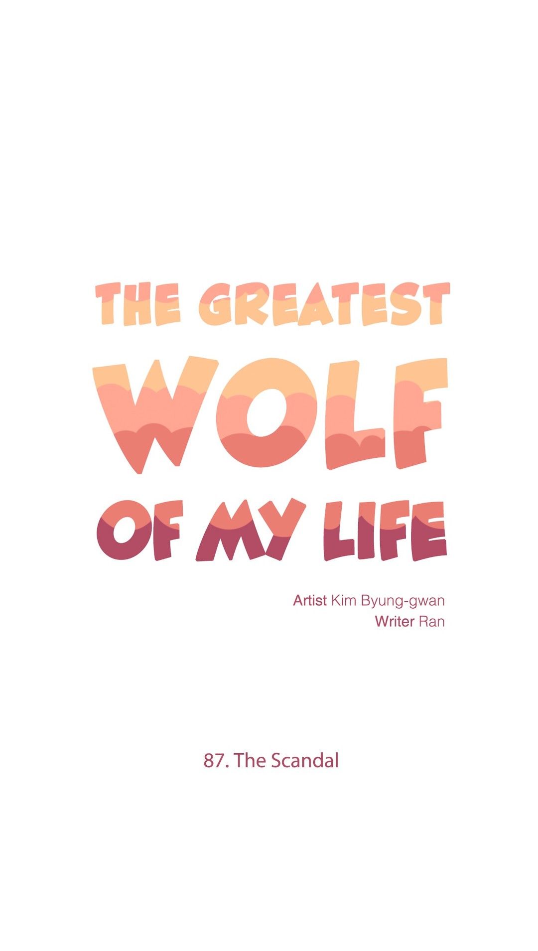 The Greatest Wolf of My Life Manhwa - Chapter 87 Page 13