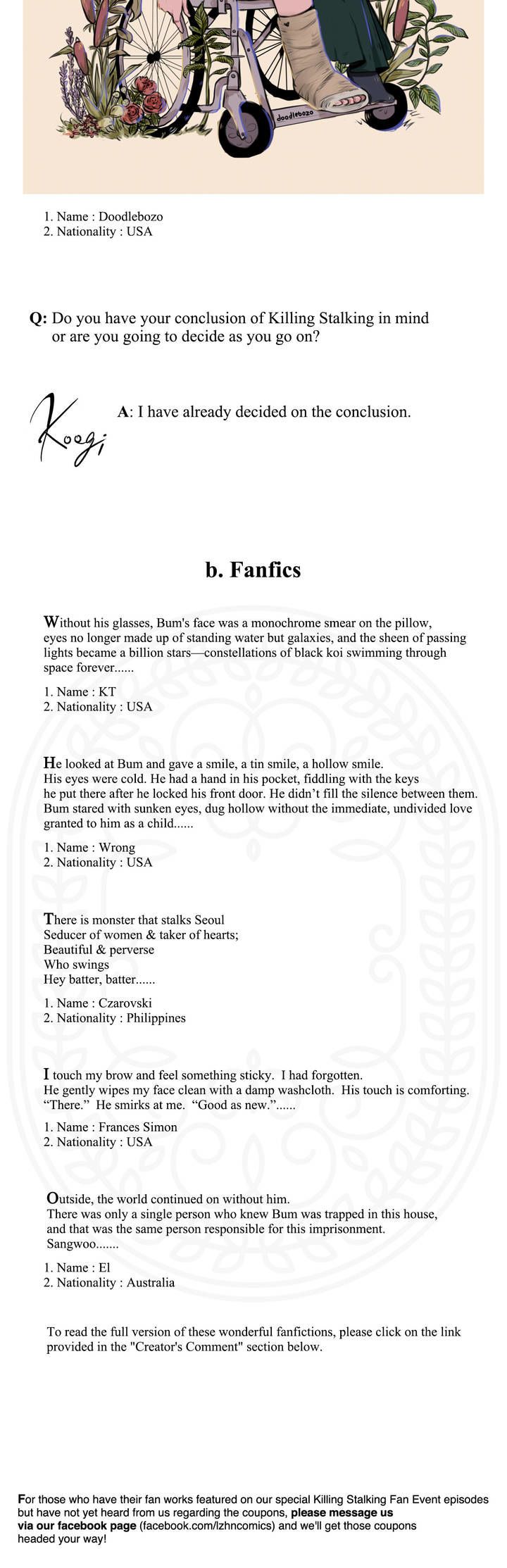 Killing Stalking Manhwa - Chapter 19.6 Page 11