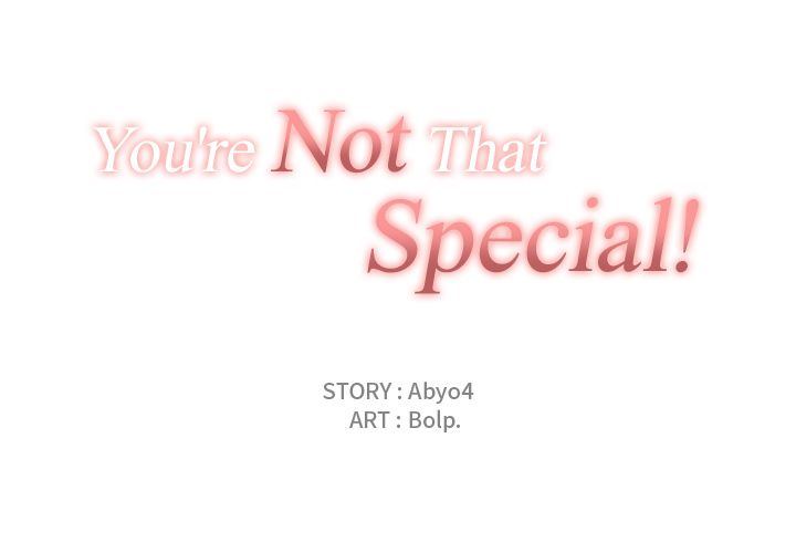 You're Not That Special! Manhwa - Chapter 1 Page 0