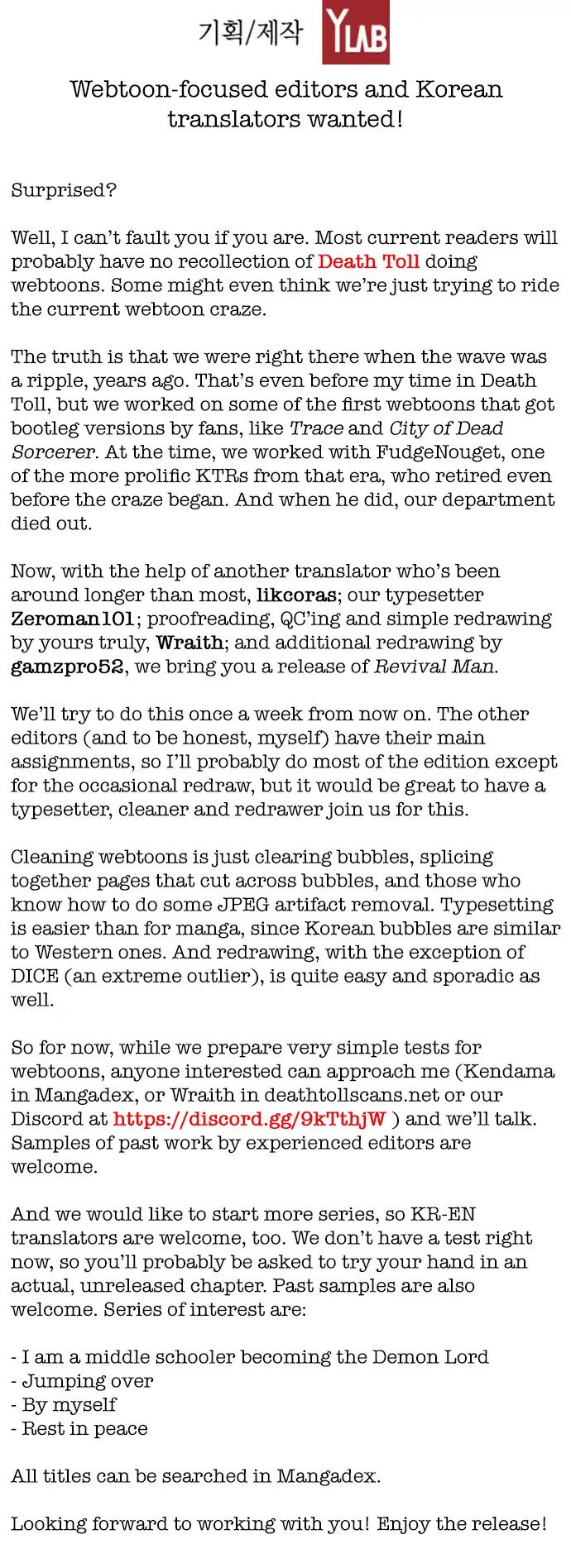 Revival Man Manhwa - Chapter 76 Page 48