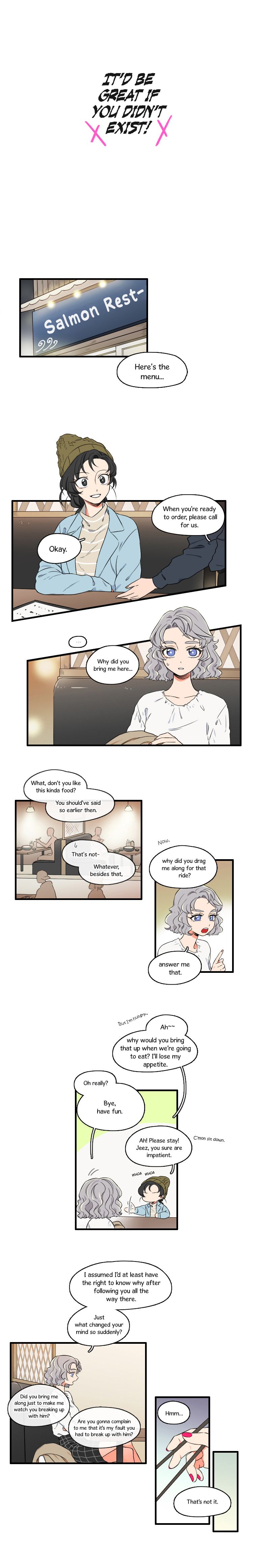 It Would Be Great if You Didn't Exist Manhwa - Chapter 11 Page 0