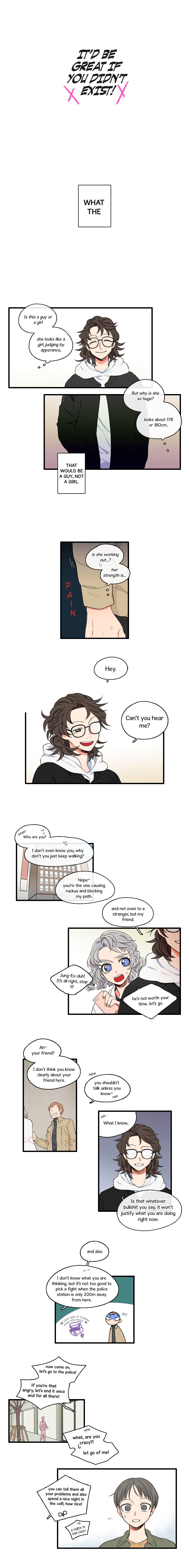 It Would Be Great if You Didn't Exist Manhwa - Chapter 15 Page 0