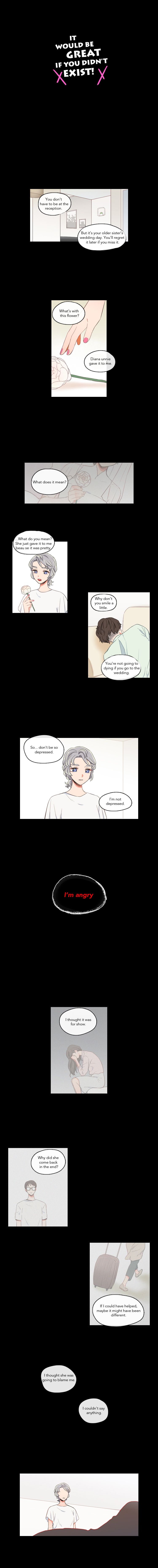 It Would Be Great if You Didn't Exist Manhwa - Chapter 49 Page 1