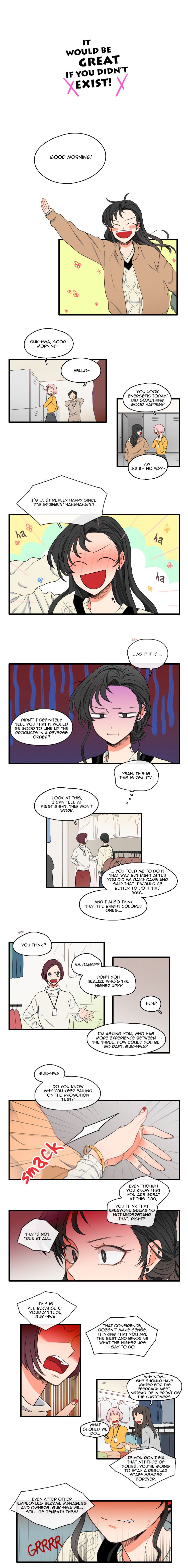 It Would Be Great if You Didn't Exist Manhwa - Chapter 29 Page 0
