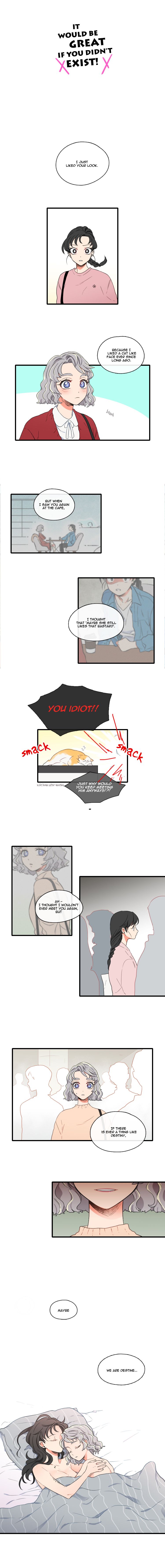 It Would Be Great if You Didn't Exist Manhwa - Chapter 38 Page 0