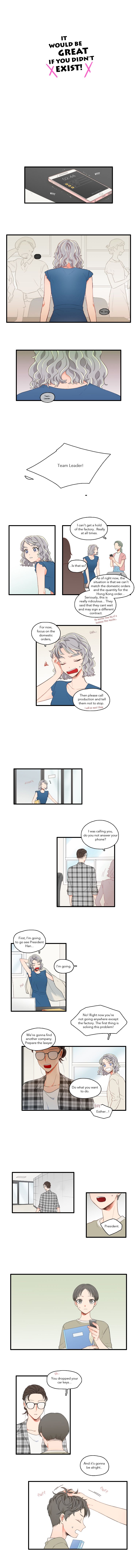 It Would Be Great if You Didn't Exist Manhwa - Chapter 56 Page 0