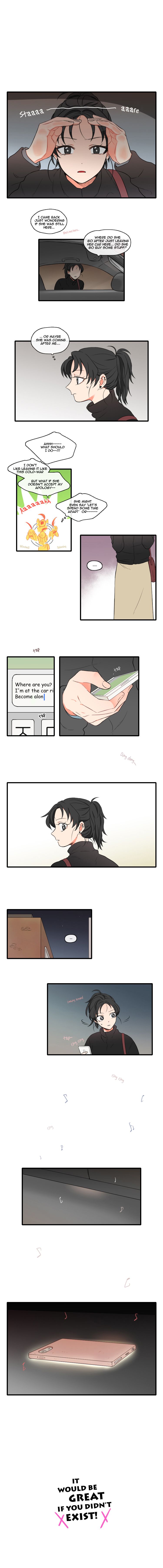 It Would Be Great if You Didn't Exist Manhwa - Chapter 33 Page 1